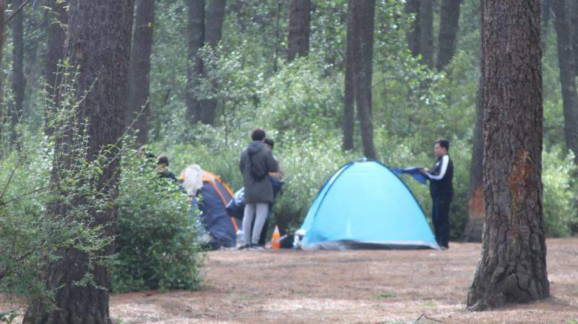 Lluvias, campamento